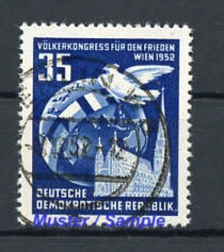 1952, DDR, 321 YII, CTO - 2437411
