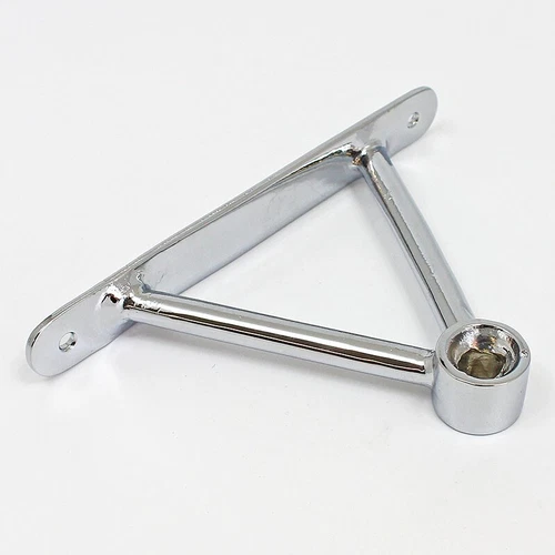 Mirror mounting bracket - Triangular vintage Lucas pattern, 90mm high, 140 x 19m