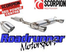 Scorpion Golf R32 MK4 Exhaust System Cat Back 70mm Resonated 4" Tails SVW040 