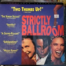 Strictly Ballroom - Letterbox  - Laserdisc  buy 6 for Free Shipping