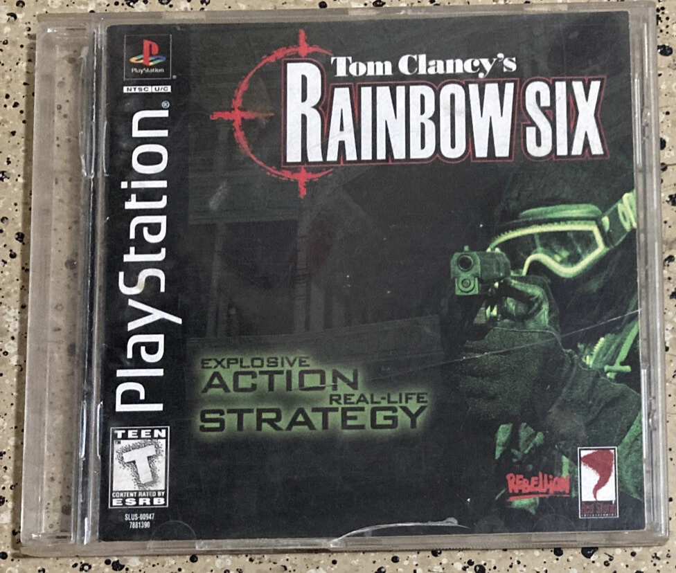 Rainbow six - PlayStation 1 - PS1 - Version Française PAL