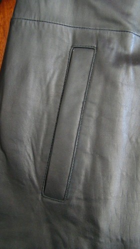 Structure black leather jacket - New With Tags - Unworn - Price Reduced - Picture 6 of 7