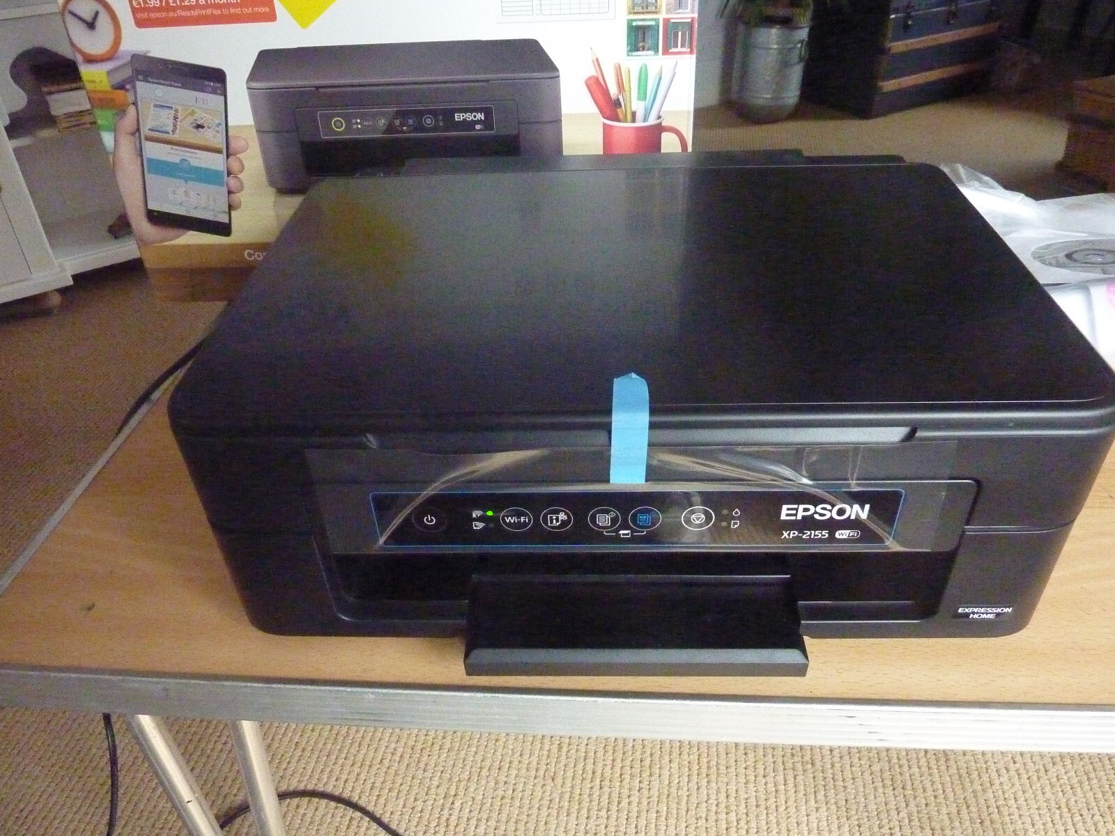 Epson Expression Home XP 2155 Printer 3 in 1 Wireless, BOXED WITH INK