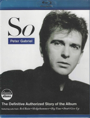 Classic Albums: Peter Gabriel - So, NEW! Blu ray ,Red Rain, Sledgehammer, HD