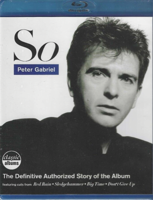 Classic Albums: Peter Gabriel - So, NEW! Blu ray ,Red Rain