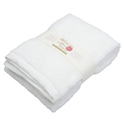 Imabari Bath Towel 100% Cotton Harmony Type b 27in x 55in White Organic Cotton