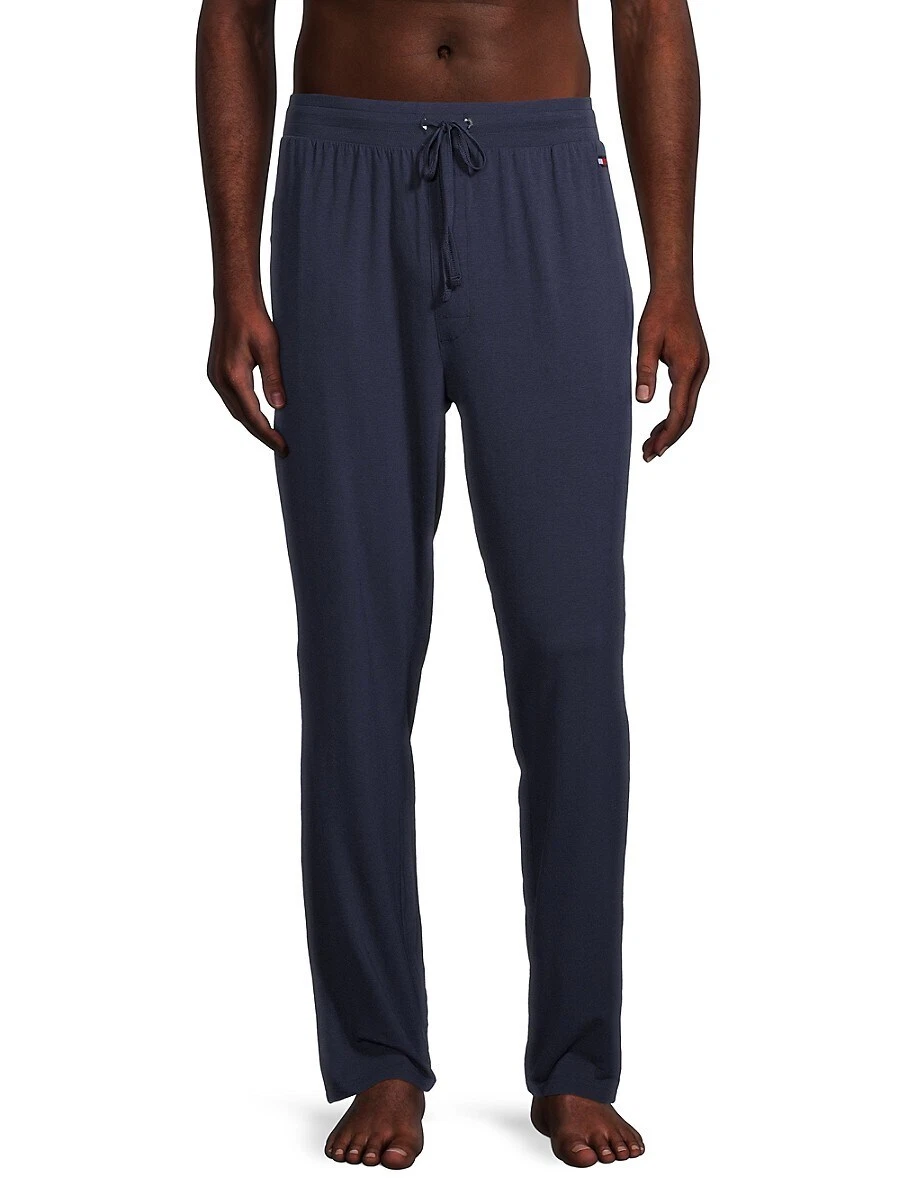 Tommy Hilfiger NAVY Men's Essential Luxe Stretch Jogger, US Large