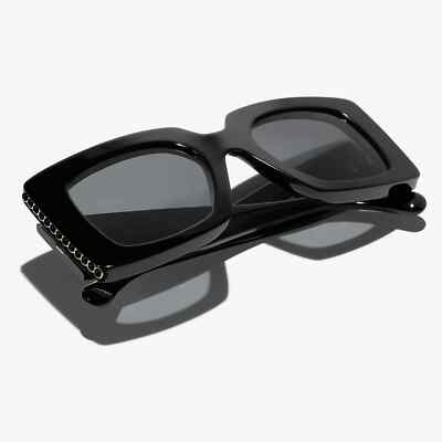 CHANEL シャネルサングラスCH5280-Q-A Chanel CHANEL CHANEL Sunglasses 5380 Square Type CC Mark 小物