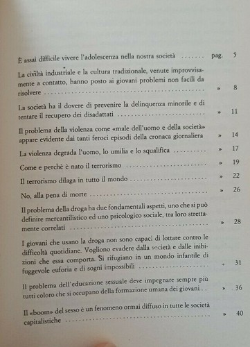 LIBRO PROBLEMI E FATTI DELLA SOCIETA' CONTEMPORANEA TEMI SVOLTI Sebastiani 1990. - Picture 3 of 7