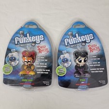 Speed Racer U.B. FUNKEYS Lot of 2 NEW Unlock a World of Games TRIXIE SNAKE OILER