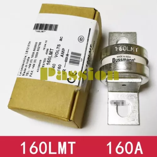 One EATON Bussmann 160LMT Fuse Link Cartridge 160A Amp 240V New