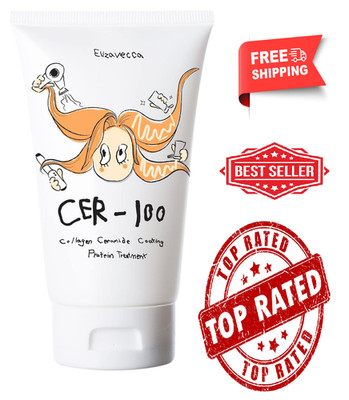Elizavecca cer-100 collagen coating hair protein treatment 100ml  USA Seller