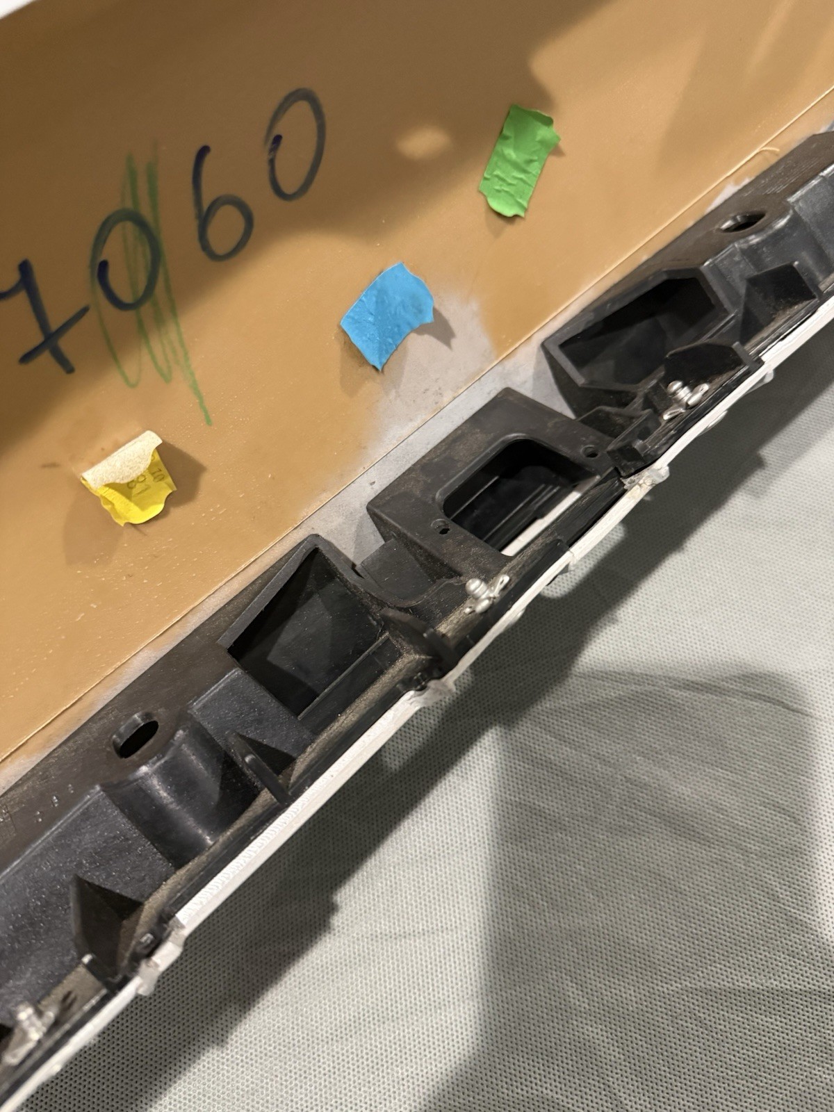 2012 AUDI R8 REAR UPPER COVER PANEL SUZUKA GREY OEM 420 807 649 C  NARDO