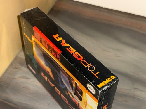 SNES Top Gear BRAND NEW FACTORY SEALED Super Nintendo Kemco - Picture 8 of 12