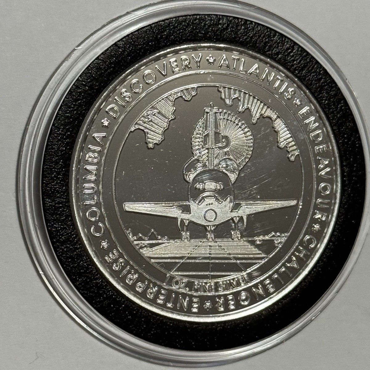 Space Shuttle Program Rare Collector Coin 1 Troy Oz .999 Fine