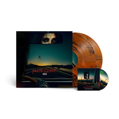 ALICE COOPER - Road - ltd. 2-LP orange marbled Vinyl - NEU