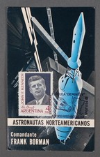 MayfairStamps Argentina 1966 Frank Borman Astronauts John F Kennedy Cover aax_76