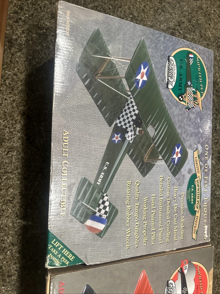 Lot Of 2  Collectibles Limited Edition 1917 Sop With German /Army Plane 1:32 - Image 3 of 4