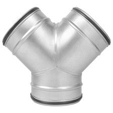 Y-Stück 45 ° Doppellippendichtung Rohrstück Rohrverbinder Y-Verteiler Abzweiger 