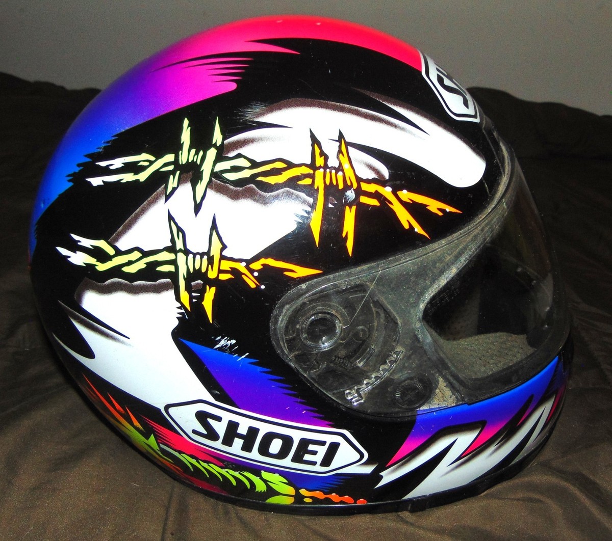 Rare Shoei Motorcycle Helmets Shoei Samurai Helmet Shop