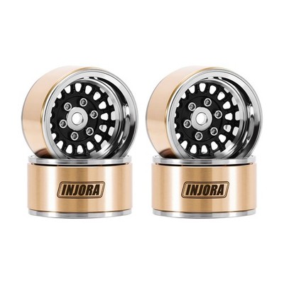 Injora Moduwheel 1.0 Aluminum Beadlock Wheels Negative Offset -4.4Mm For Trx4M