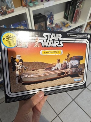 STAR WARS Landspeeder & Luke Skywalker (Hasbro / Kenner) The Vintage Collection