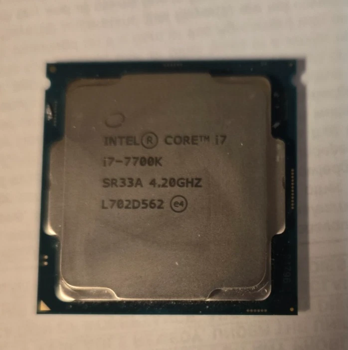 Intel Core i7-7700K Processor Model Computer Processors (CPUs) for