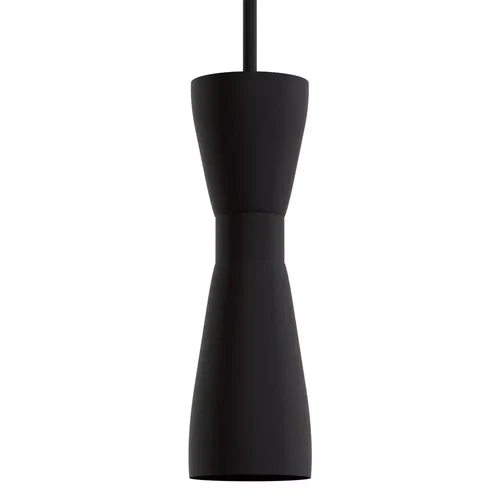Hunter Zola 60-Watt 2-Light Matte Black Island Mini Pendant Light w/Metal Shade - Picture 1 of 3