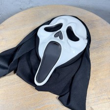 Official Scream Ghostface Mask Easter Unlimited Soft Foam Clean