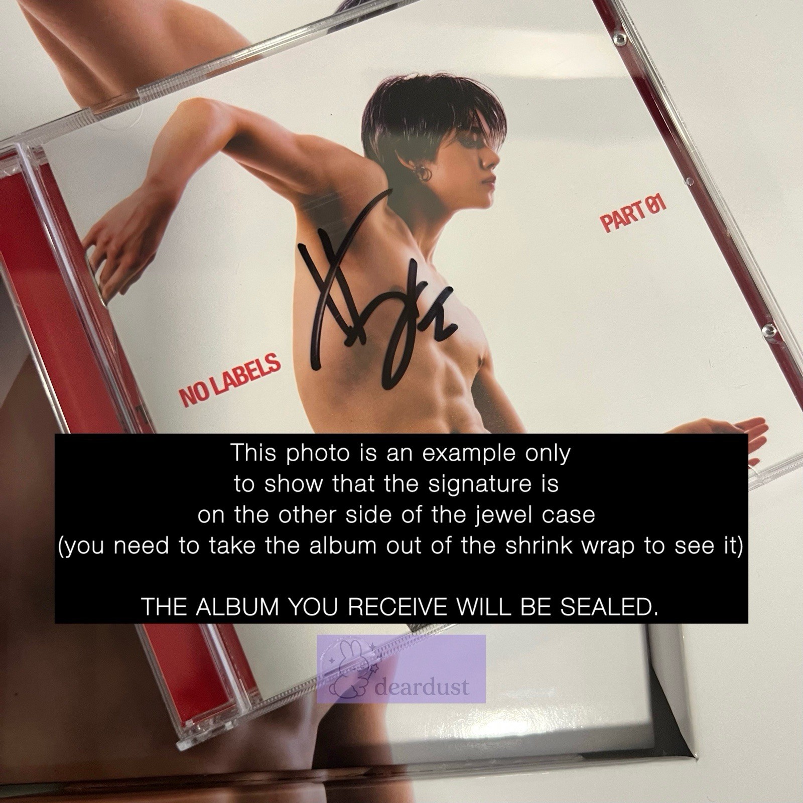 [Sealed And Signed] TXT YEONJUN 'NO LABELS: PART 01' (SET-UP A)