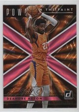 2021-22 Panini Donruss Power in the Paint Holo Pink Laser DeAndre Ayton #8 1cc0