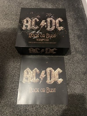 AC/DC Rock Or Bust  Box set exclusive world tour box set . Read description. 