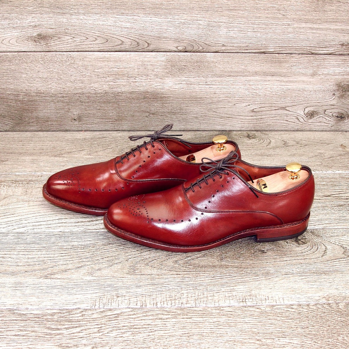 NIB * $425 Allen Edmonds WEYBRIDGE Oxford Chili * add $15 new