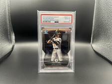 PSA 10 JACOB WILSON 1st 2023 Bowman Chrome Draft REFRACTOR Rookie RC GEM MINT
