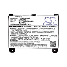 Cameron Sino 1100mAh Battery for Amazon kindle DX DXG,D00701 WiFi;P/N:S11S01B