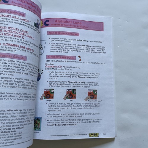Sing Spell Read Write, Games, Mats, Cards Prekindergarten With Teacher Manual - Picture 4 of 13