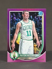 Payton Pritchard 2025-26 Bowman Chrome NBA Fuchsia /199 Refractor Celtics