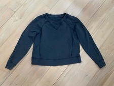 Lululemon Slightly Cropped Terry Kanga Sweatshirt Size S