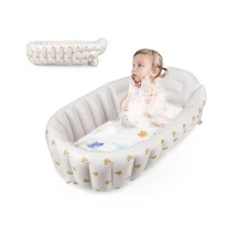 PandaEar Inflatable Bathtub for Toddlers, Collapsible Portable Bath... Fast Ship