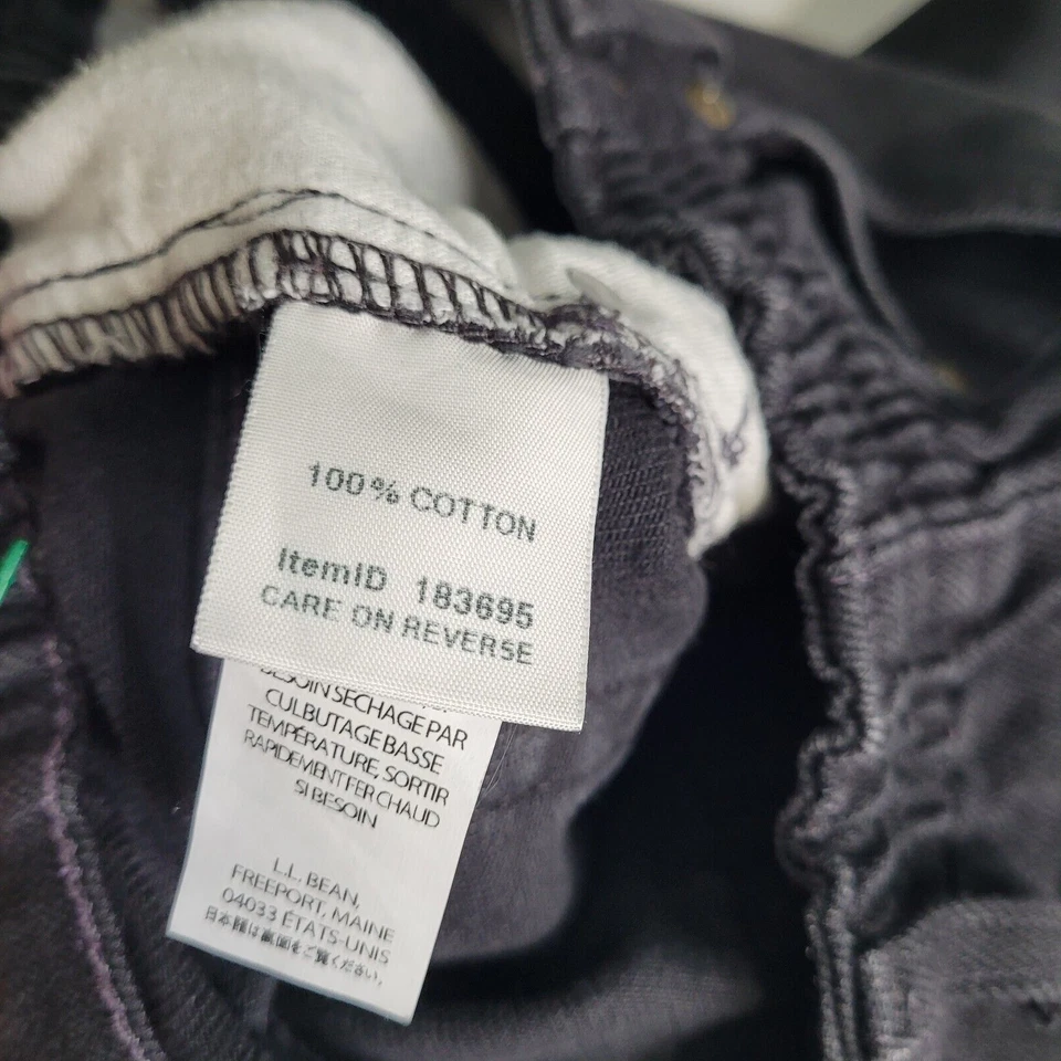 Pantalones Cortos L.L Bean Talla 4 Mujer Calce Original Bermudas Relajadas Dobladillo Crudo Envejecido Foto 4 de 4