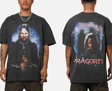 Lord of the Rings Aragorn Vintage Cotton TShirt Unisex Size S-5XL Goth Movie NEW