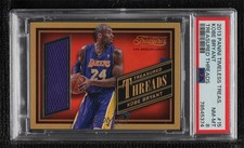 2013 Panini Timeless Treasures Treasured Threads Kobe Bryant #15 PSA 8 HOF 1tn