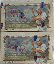 2023 Topps Allen & Ginter MLB Hobby Boxes (Lot of 2)
