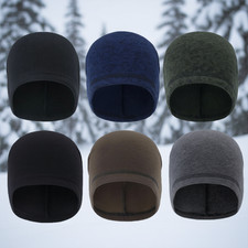 Outdoor Military Tactical Skull Cap Winter Warm Fleece Windproof Ski Beanie Hat