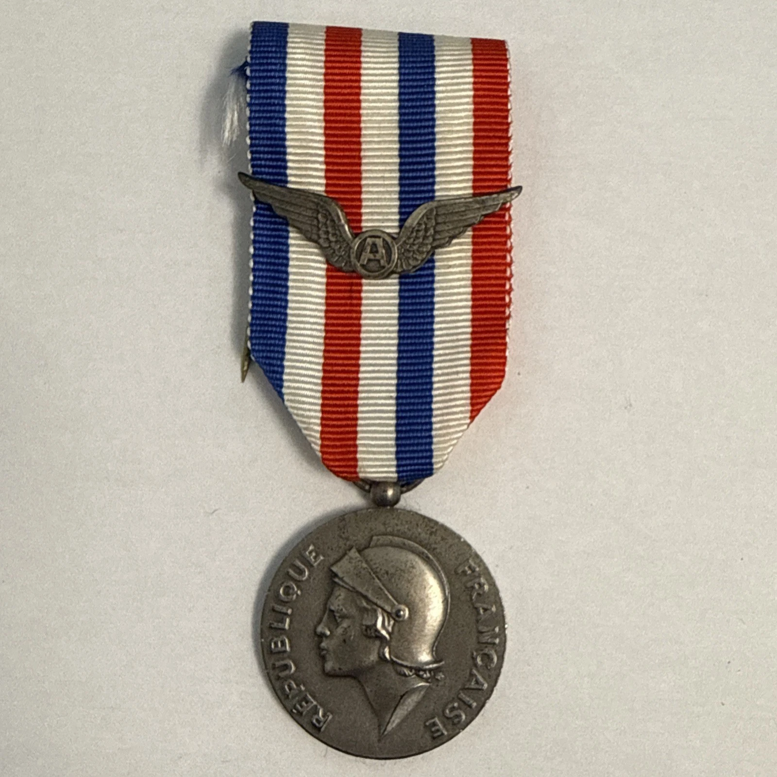 Médaille Ruban Aéronautique Travail Honneur Dévouement RF