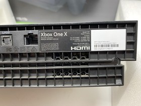 Microsoft Xbox One X 1TB Console Gaming System Black 1787 CIB w/ Controller