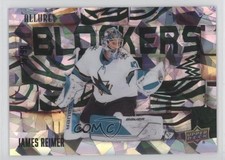 2022-23 Upper Deck Allure Blockers Green /99 James Reimer #BL-7 06rp