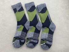 3 pairs Bombas Women Honeycomb Midweight Calf Sock Size M