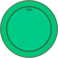 Remo Powerstroke P3 Colortone Green Bass Drum Head 22 in.