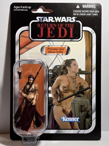 Hasbro 2011 Star Wars Return Of The Jedi  Slave Leia VC64 Vintage Collection